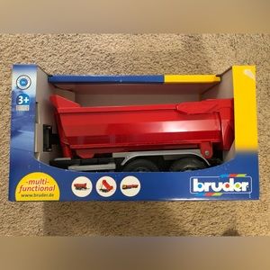 Bruder Krampe Tandem Halfpipe Tipping Trailer NEW IN BOX